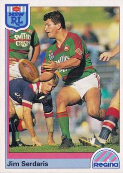 1992 Regina NSW Rugby League #30 Jim Serdaris Front